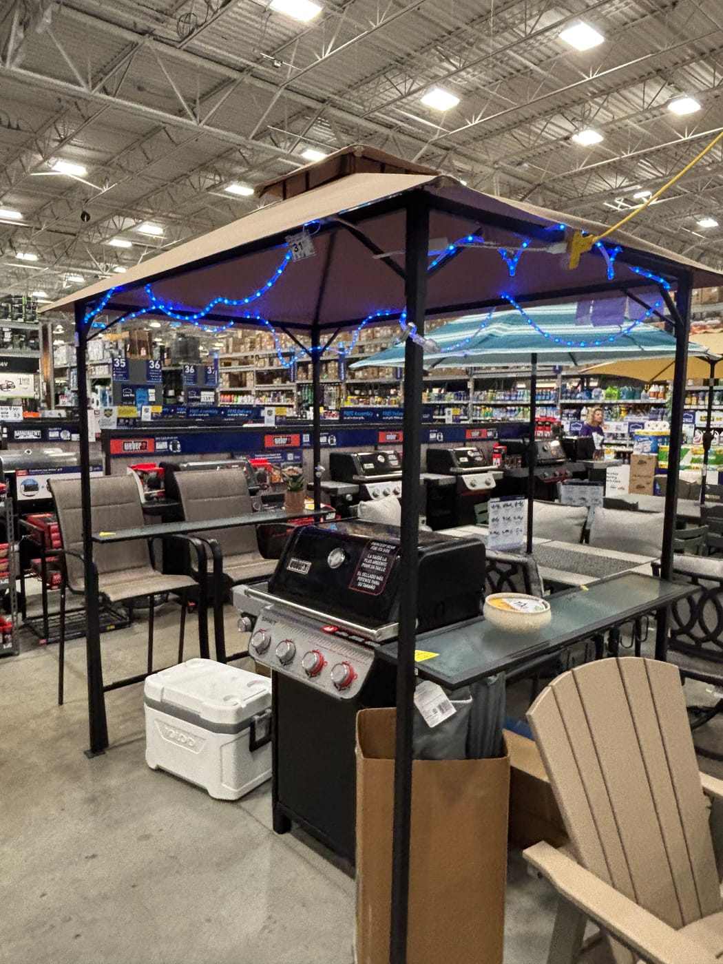 Display Gazebo assembled by First Choice Assembly